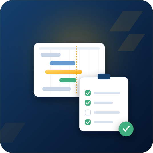 forza gantt chart checklist